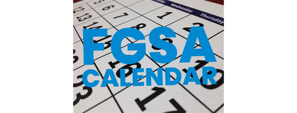FGSA Calendar