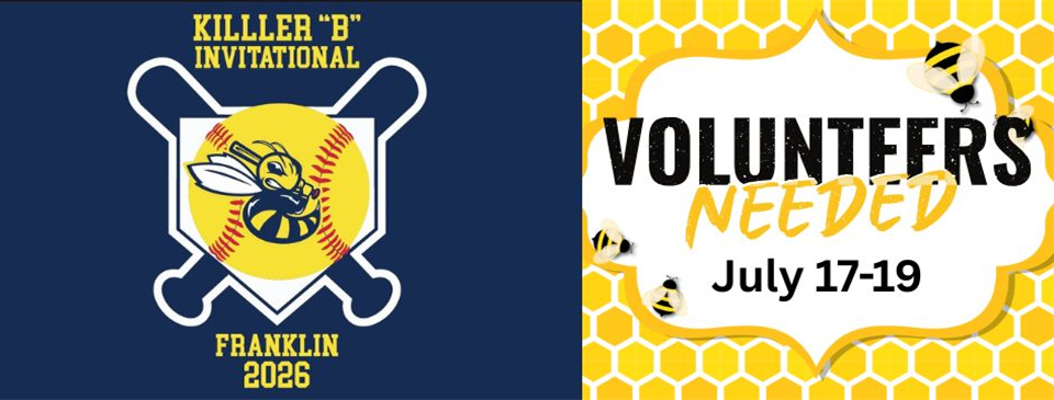 Volunteers Needed for Killer B's Tournament 